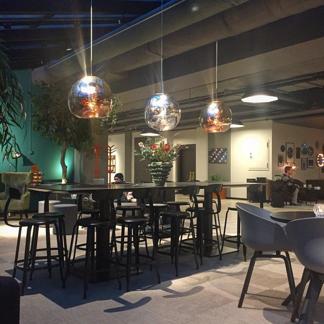 Lustra Pendant Lamp Modern Lava Glass - Letslighting