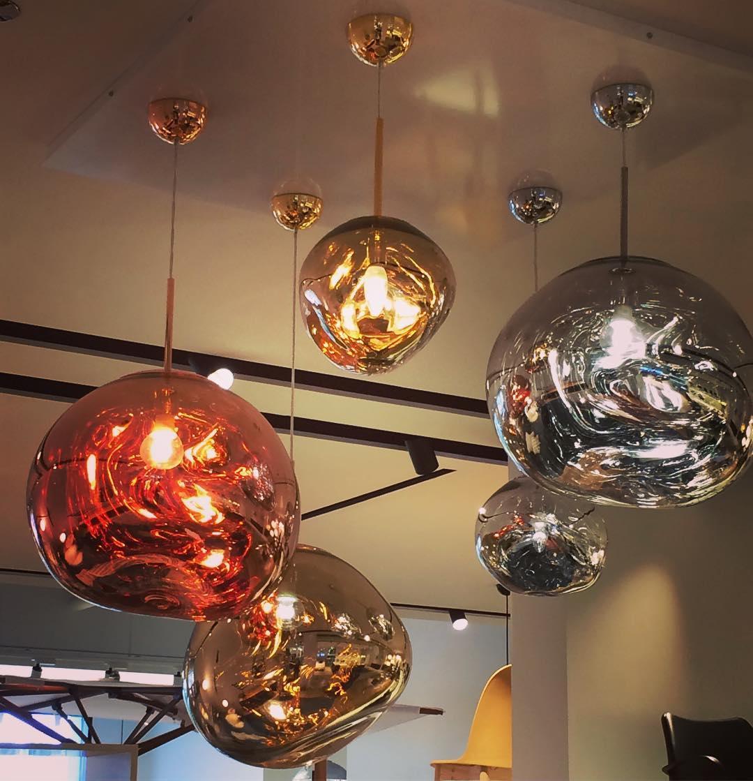Lustra Pendant Lamp Modern Lava Glass - Letslighting