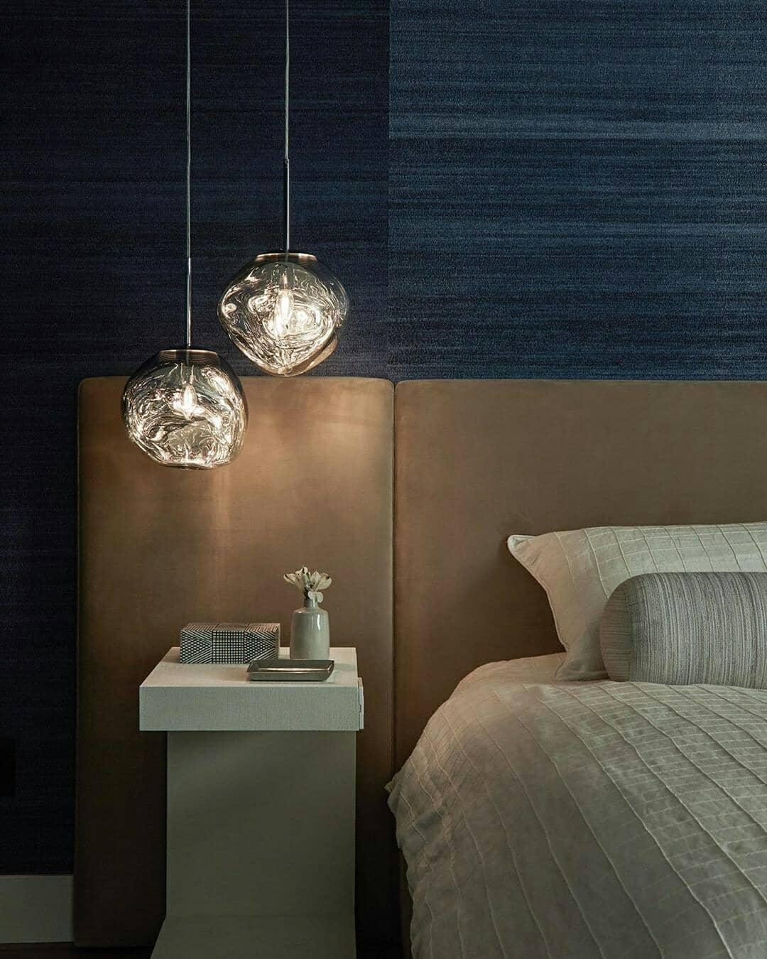 Lustra Pendant Lamp Modern Lava Glass - Letslighting