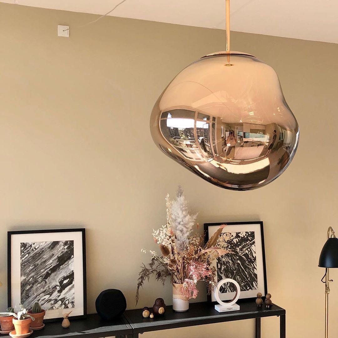 Lustra Pendant Lamp Modern Lava Glass - Letslighting