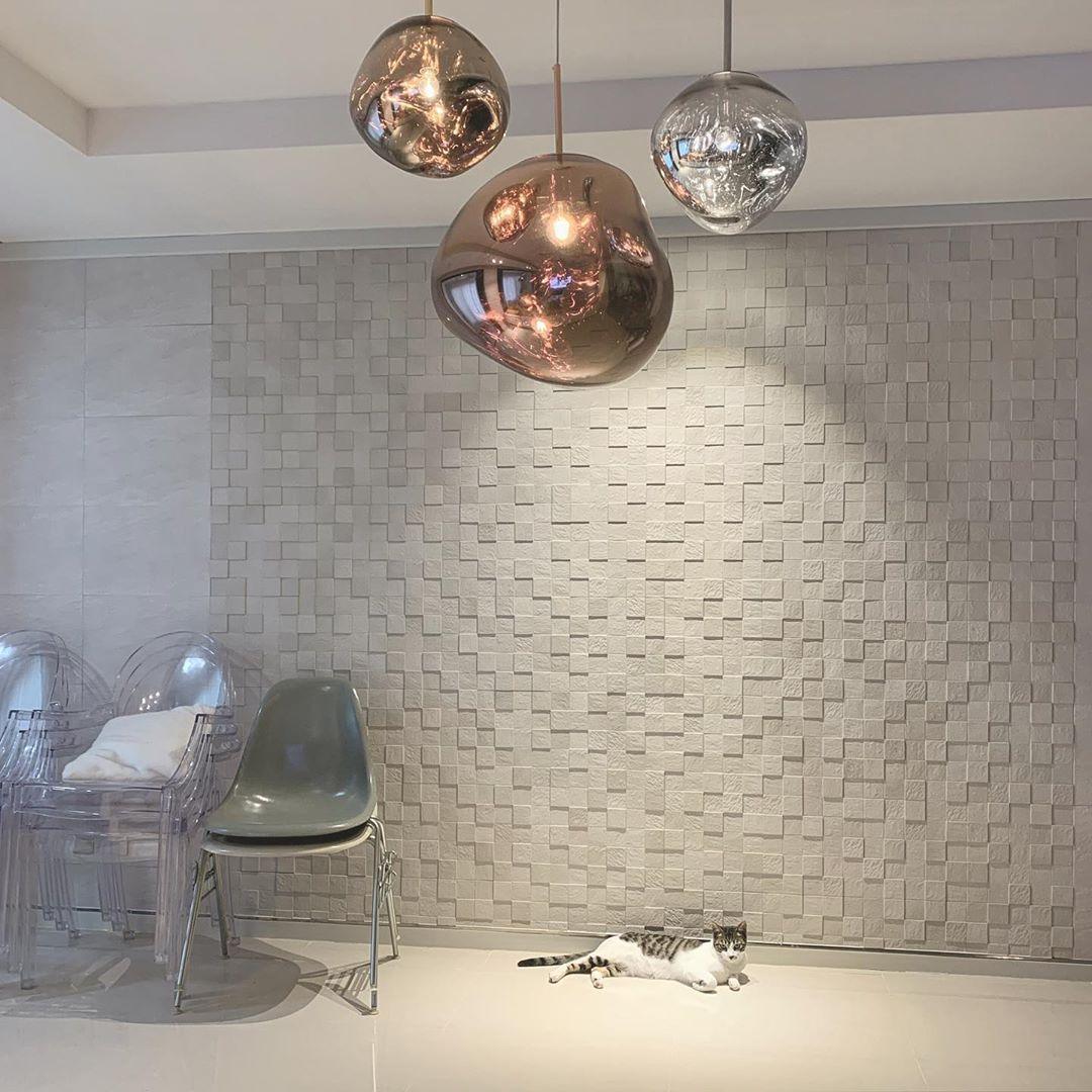 Lustra Pendant Lamp Modern Lava Glass - Letslighting