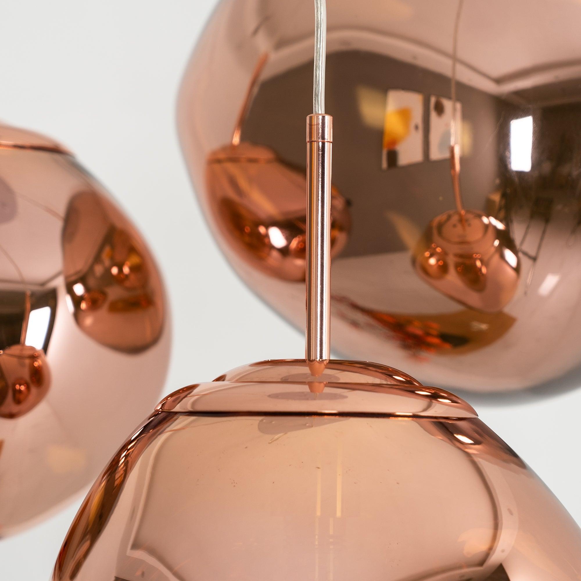 Lustra Pendant Lamp Modern Lava Glass - Letslighting