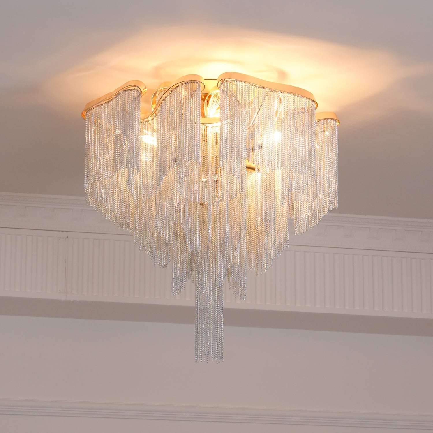 Lustra Ceiling Lamp Modern Tassel Art - Letslighting