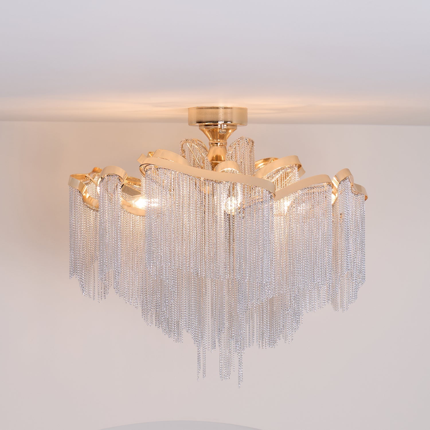 Lustra Ceiling Lamp Modern Tassel Art - Letslighting