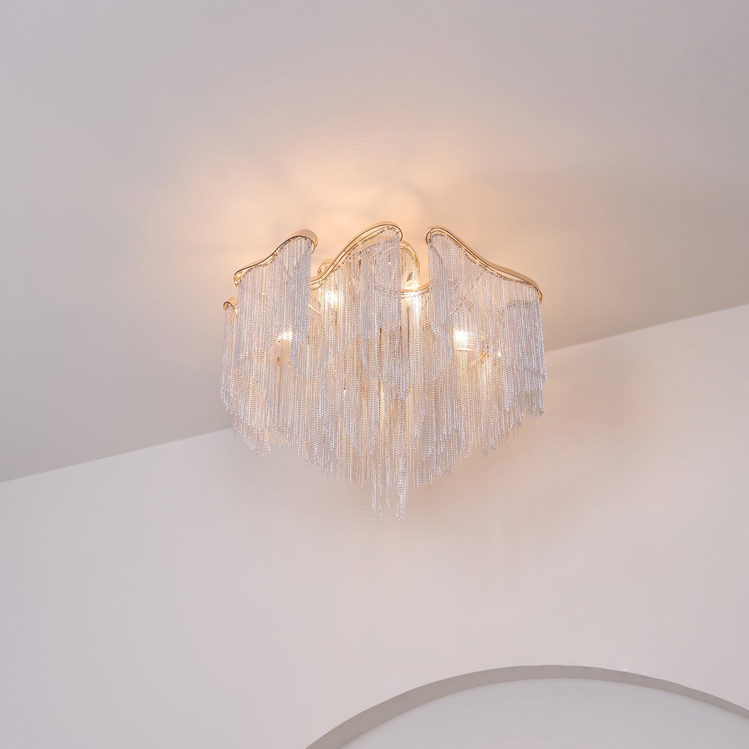 Lustra Ceiling Lamp Modern Tassel Art - Letslighting
