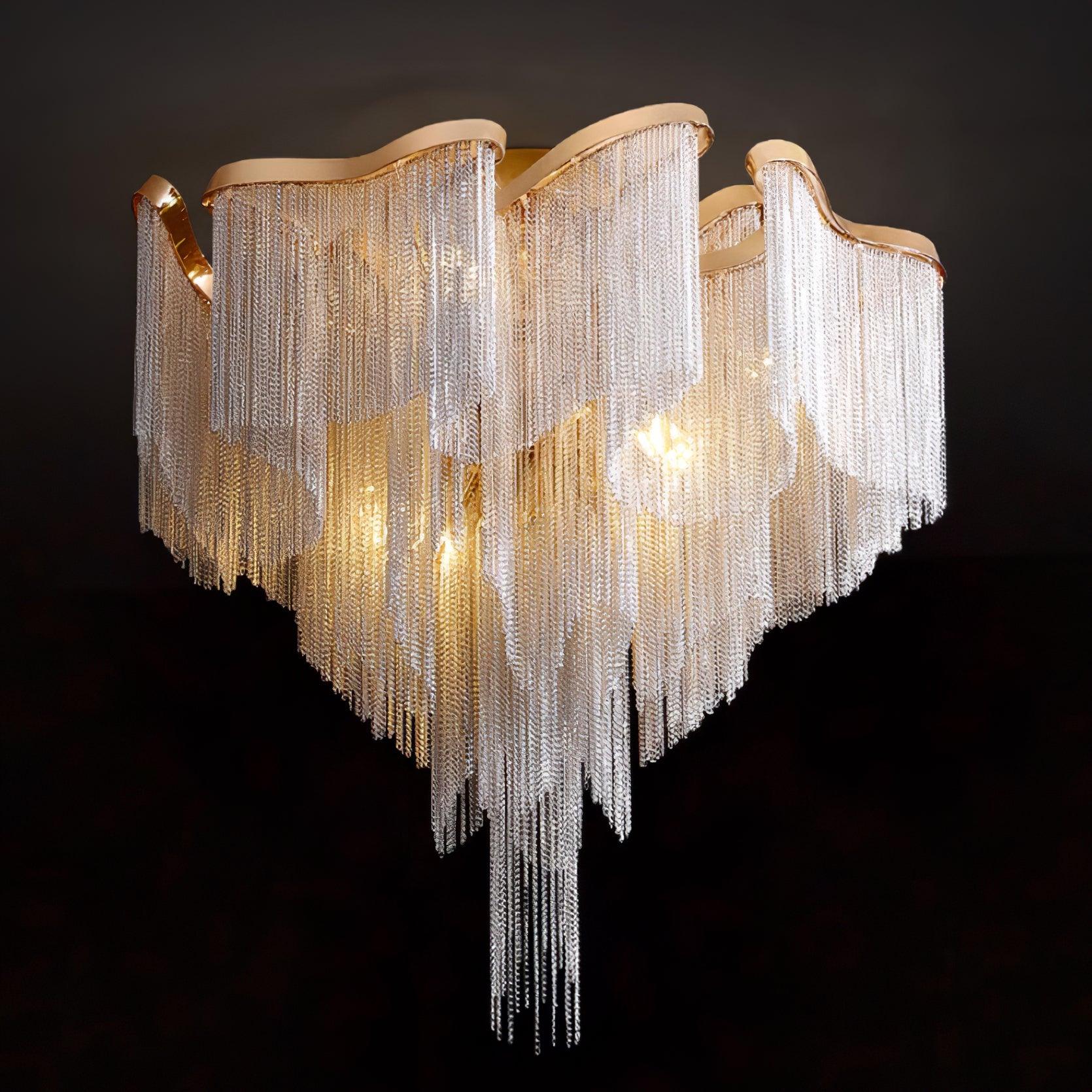 Lustra Ceiling Lamp Modern Tassel Art - Letslighting