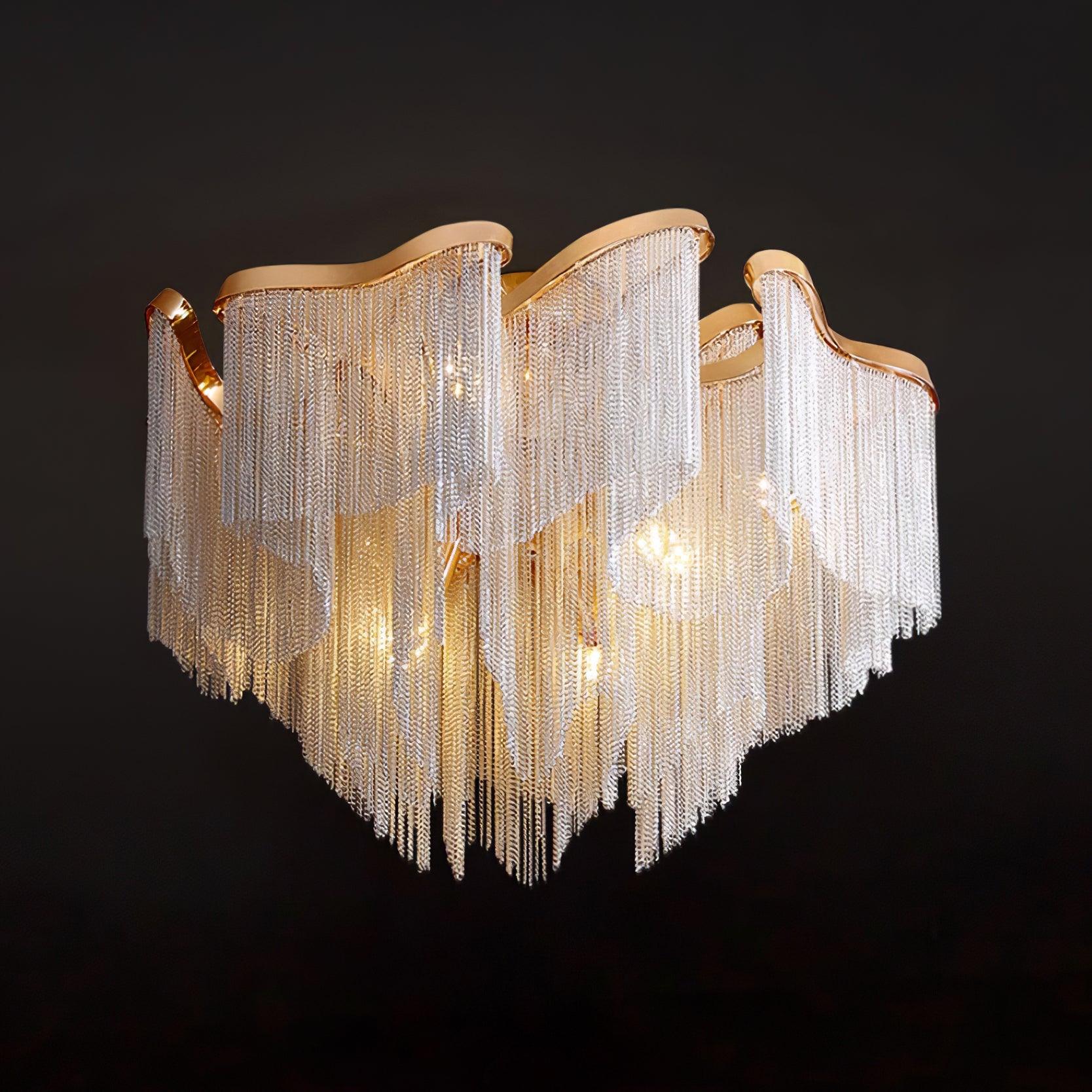 Lustra Ceiling Lamp Modern Tassel Art - Letslighting