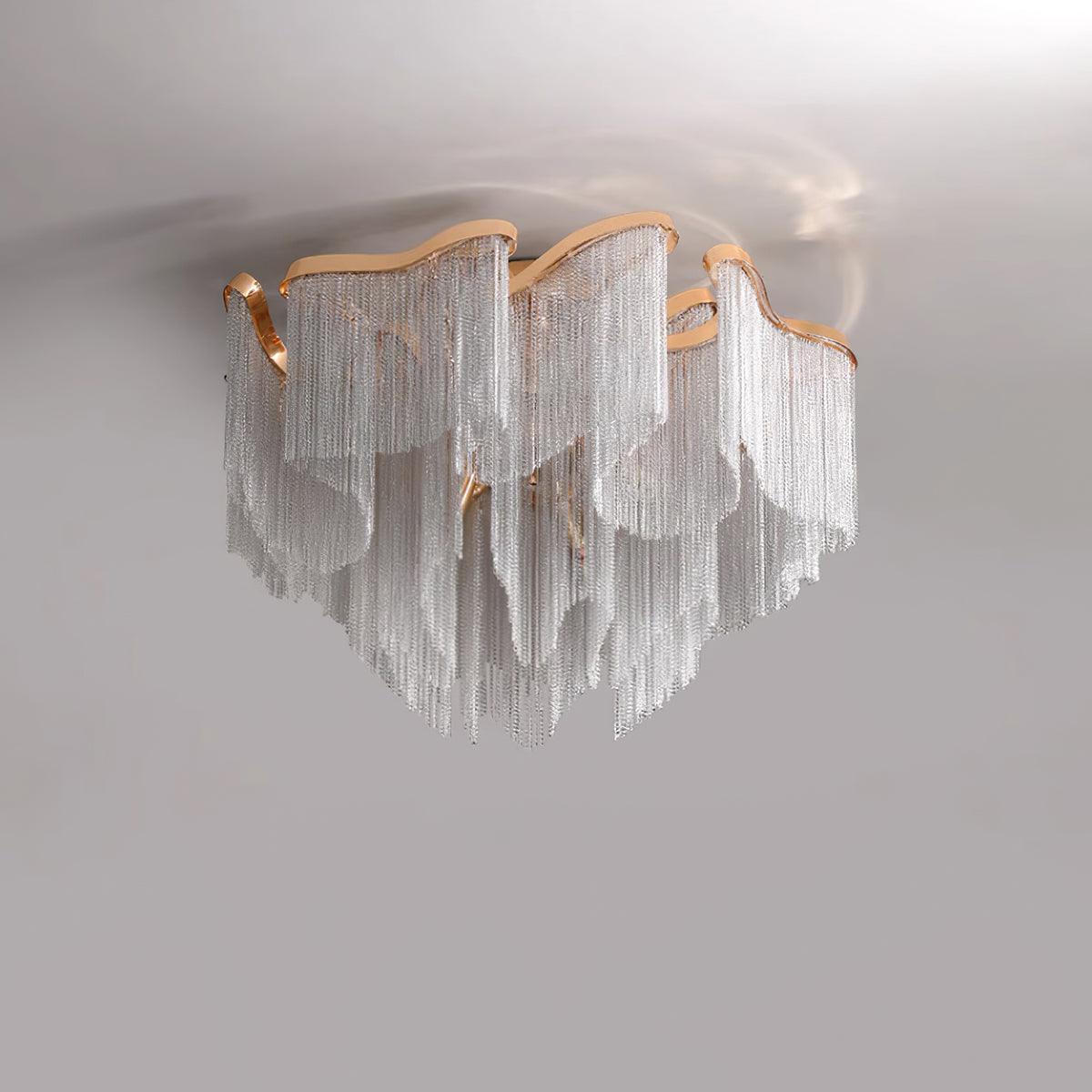 Lustra Ceiling Lamp Modern Tassel Art - Letslighting