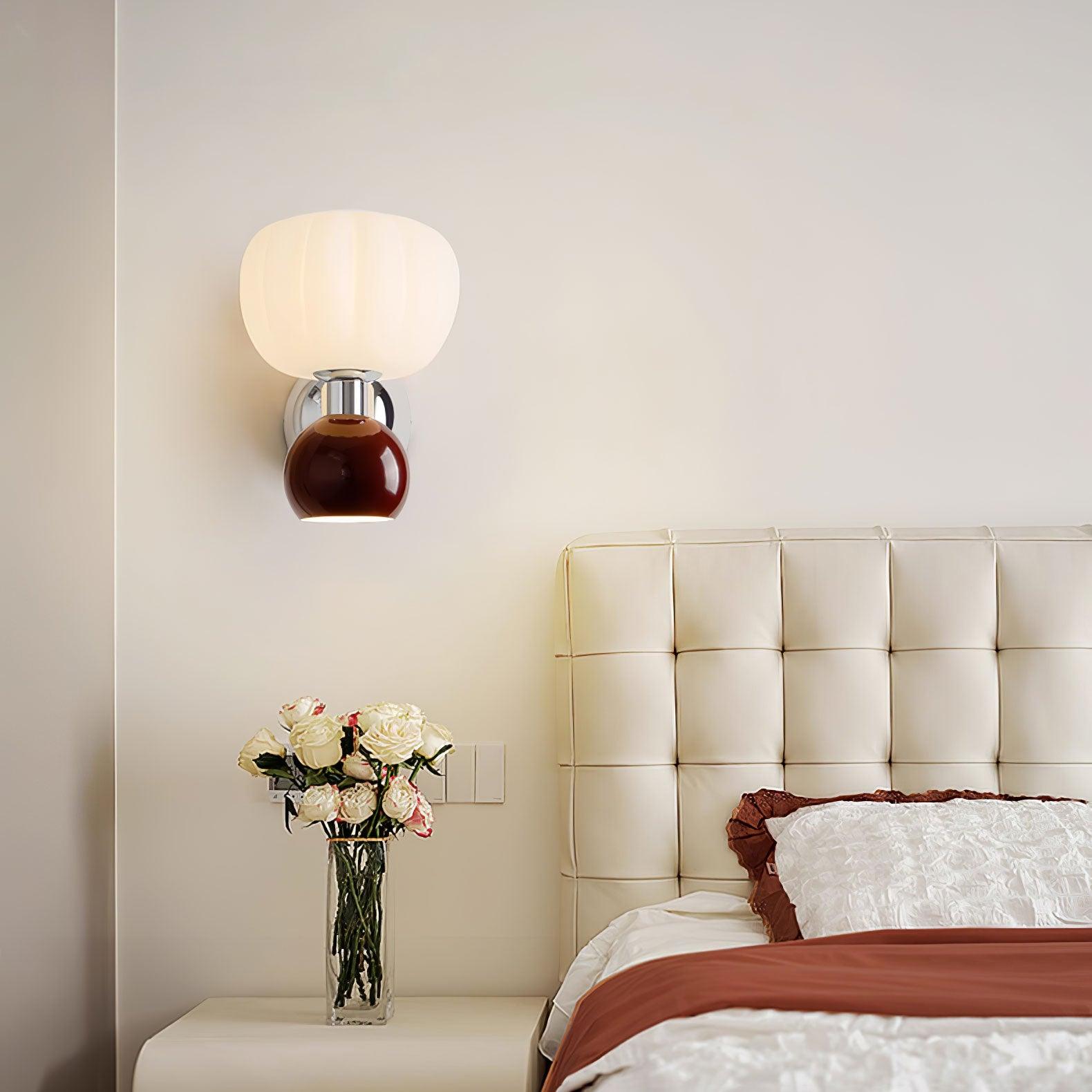 Erraeiel Nordic Art Cream Plastic Sconce Wall lamp - Letslighting
