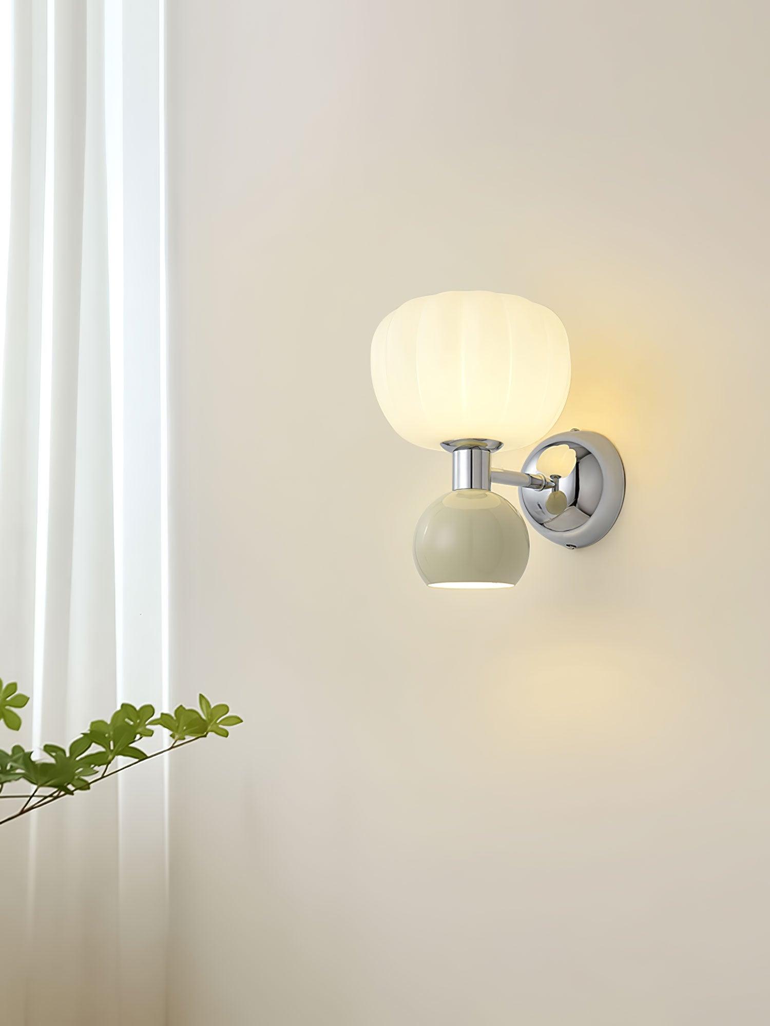 Erraeiel Nordic Art Cream Plastic Sconce Wall lamp - Letslighting