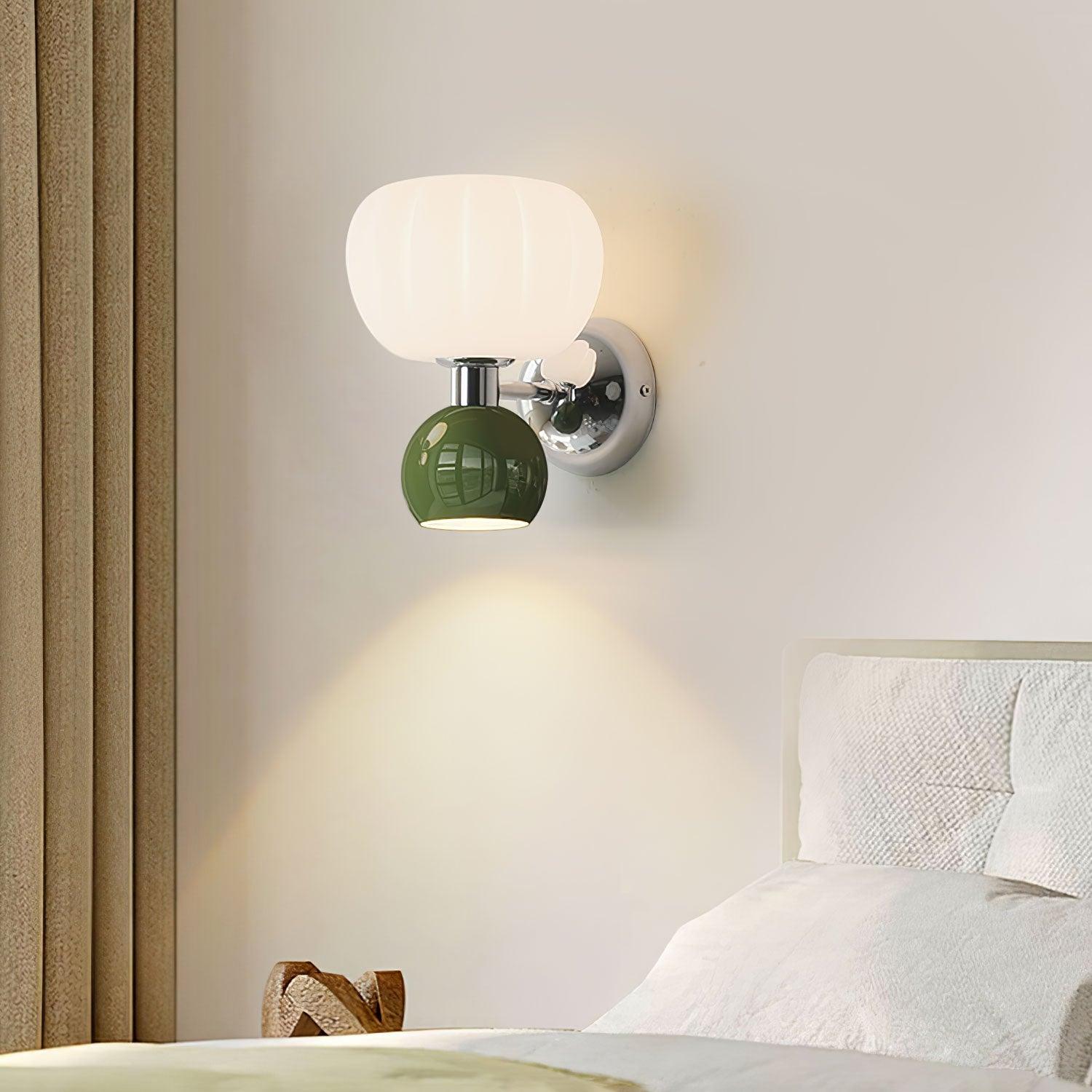 Erraeiel Nordic Art Cream Plastic Sconce Wall lamp - Letslighting