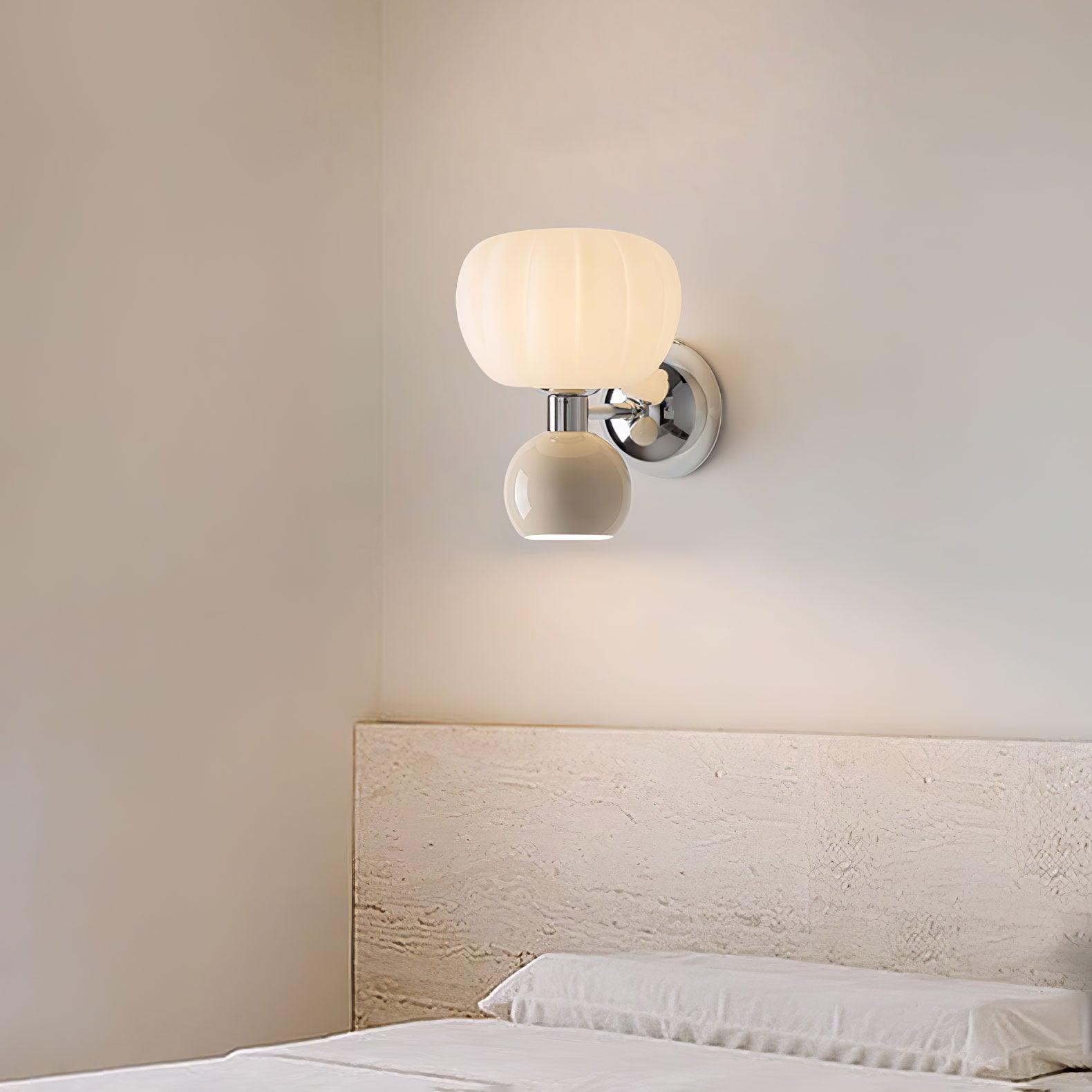 Erraeiel Nordic Art Cream Plastic Sconce Wall lamp - Letslighting