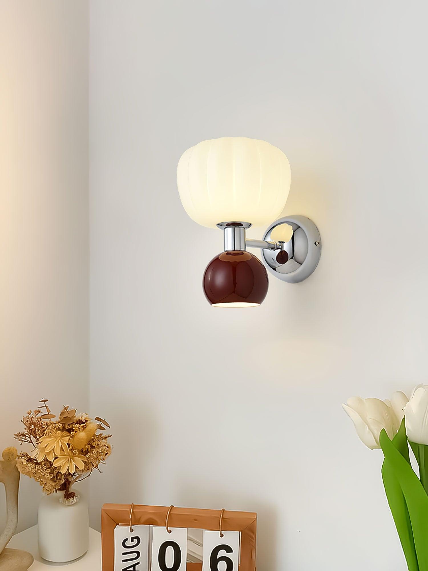Erraeiel Nordic Art Cream Plastic Sconce Wall lamp - Letslighting