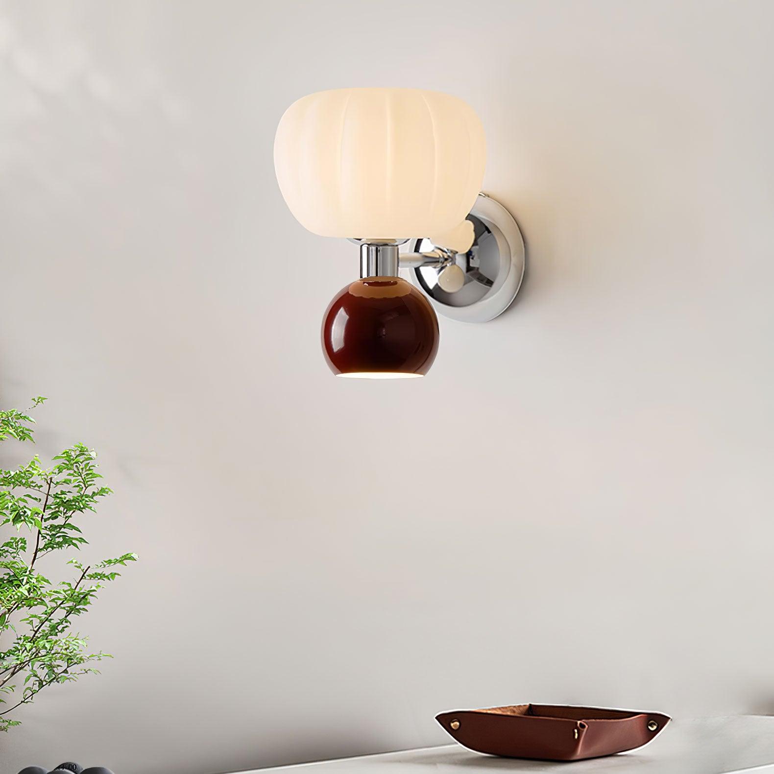 Erraeiel Nordic Art Cream Plastic Sconce Wall lamp - Letslighting