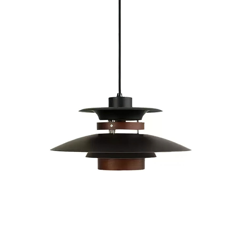 Nymera Wood Steel Pendant Lamp - Letslighting