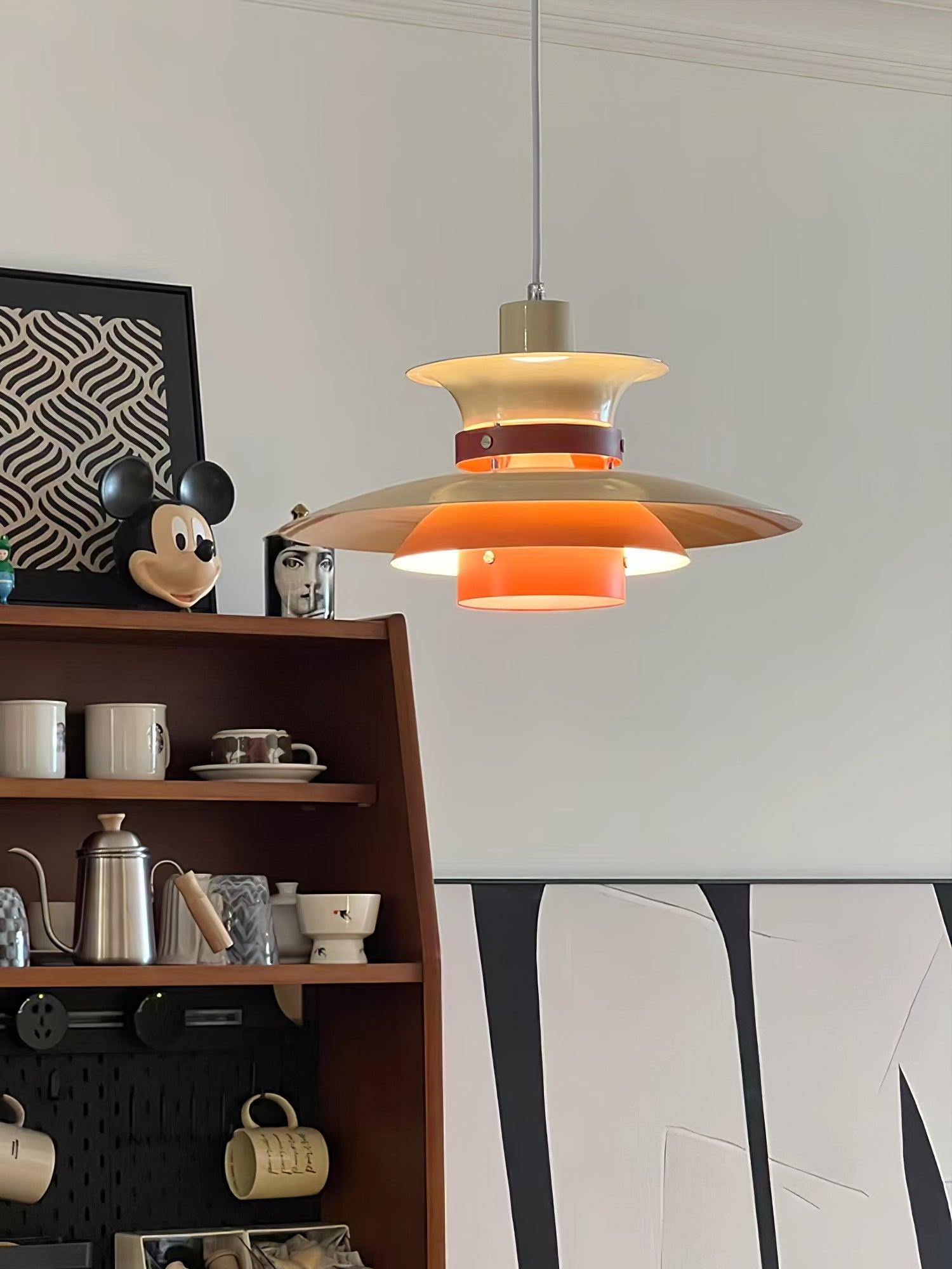 Nymera Wood Steel Pendant Lamp - Letslighting