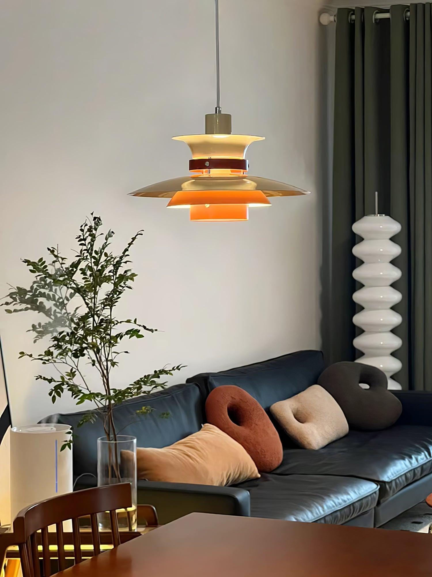 Nymera Wood Steel Pendant Lamp - Letslighting