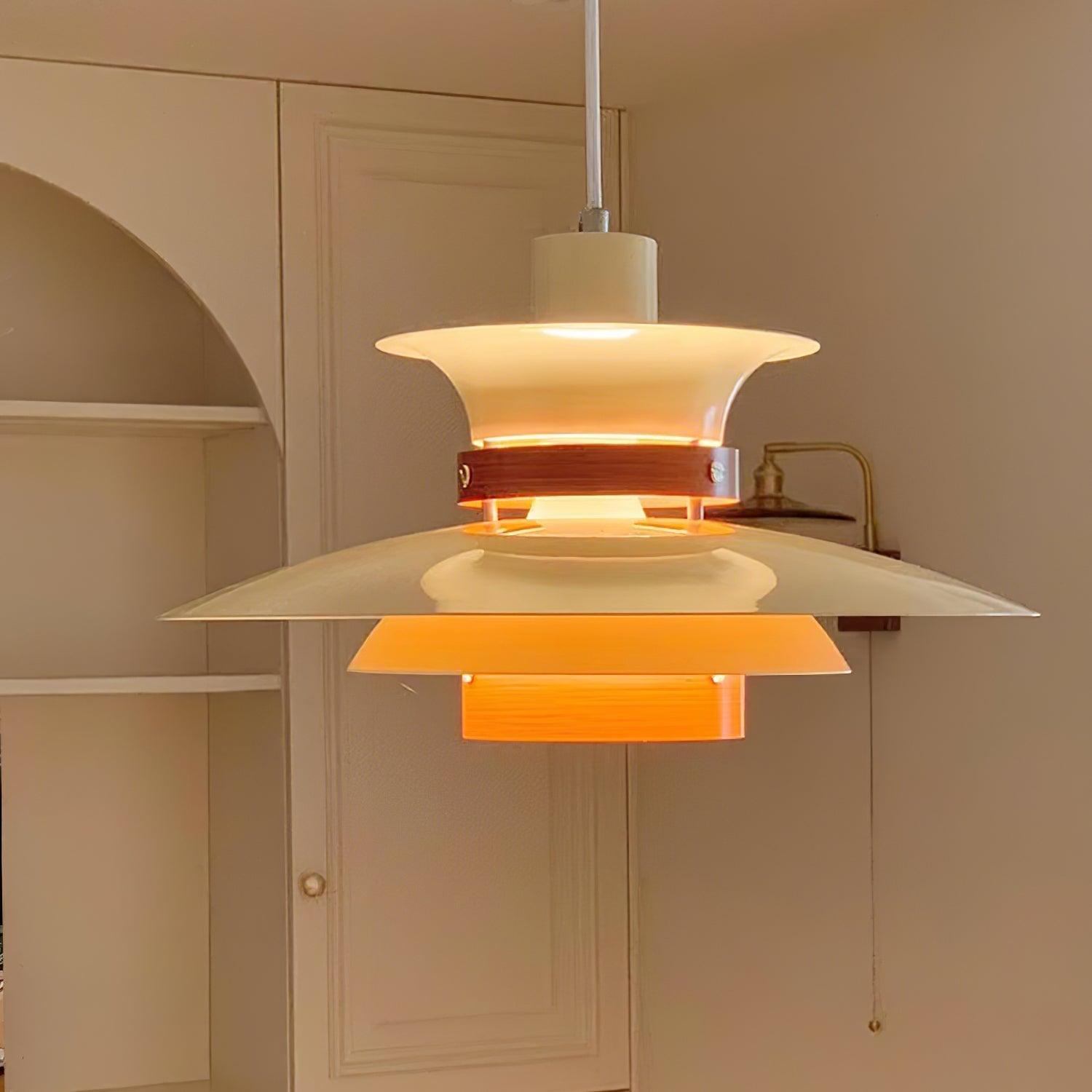 Nymera Wood Steel Pendant Lamp - Letslighting
