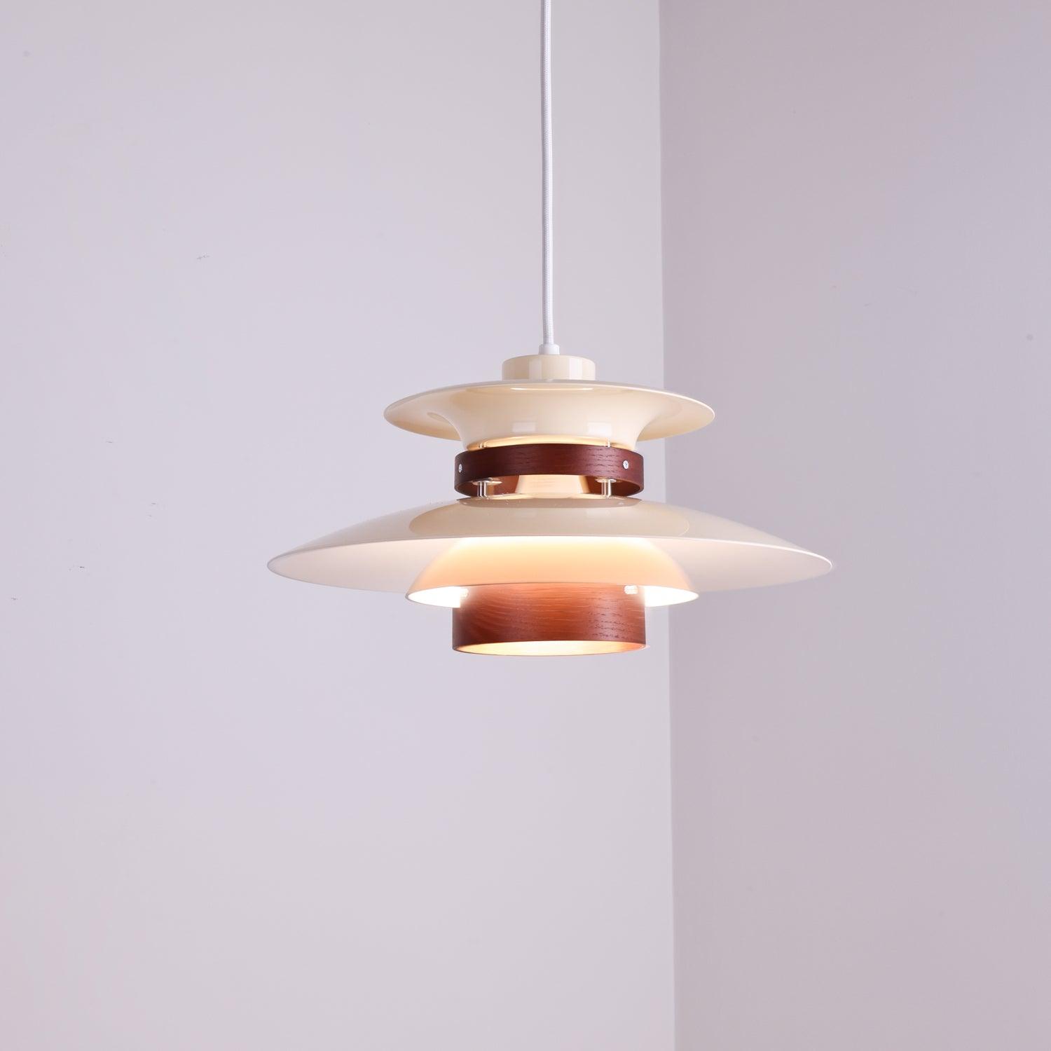 Nymera Wood Steel Pendant Lamp - Letslighting