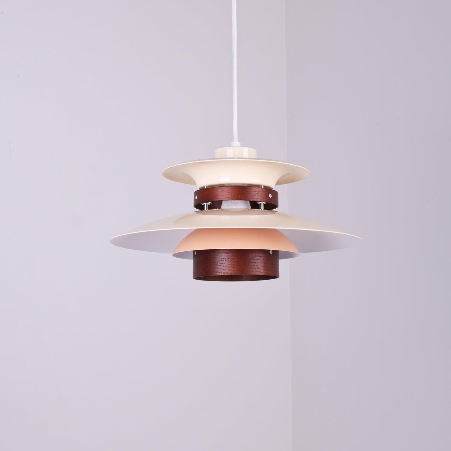 Nymera Wood Steel Pendant Lamp - Letslighting
