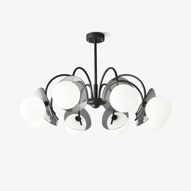 Aurora Chandelier Globe Arm Sculptural - Letslighting