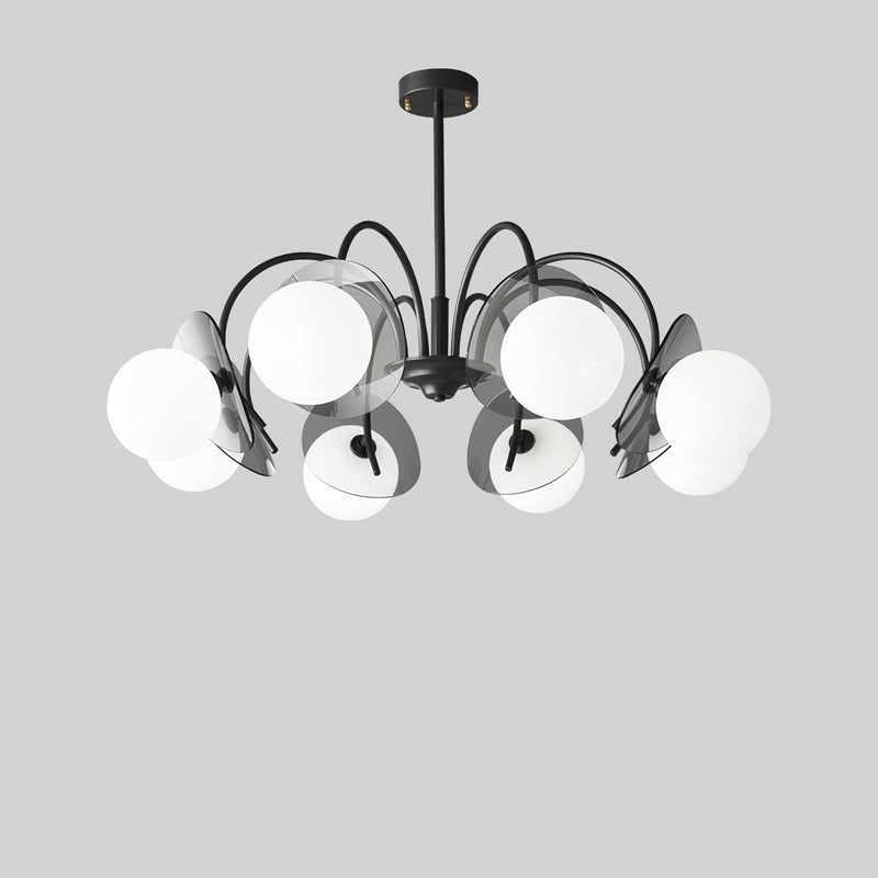 Aurora Chandelier Globe Arm Sculptural - Letslighting
