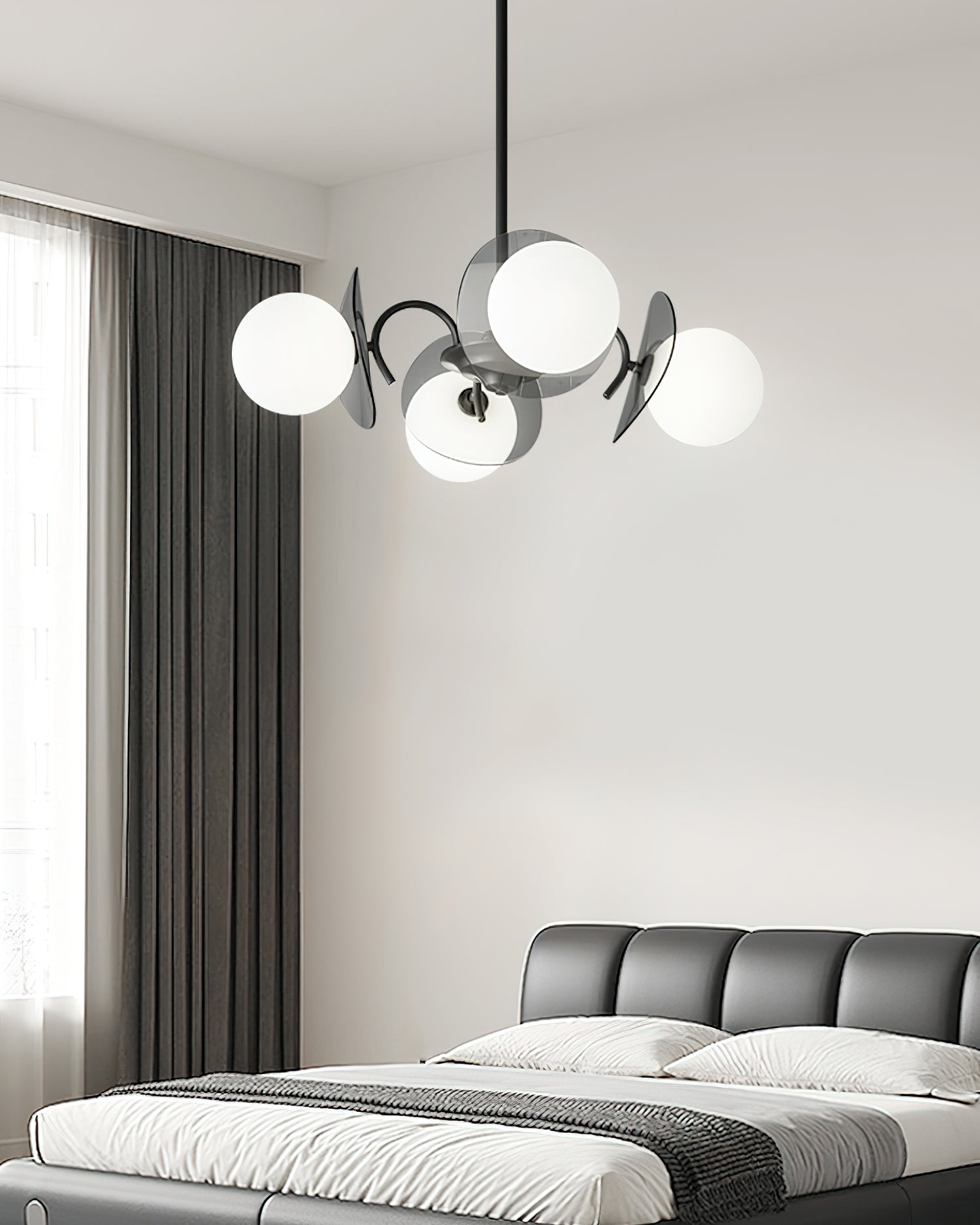 Aurora Chandelier Globe Arm Sculptural - Letslighting