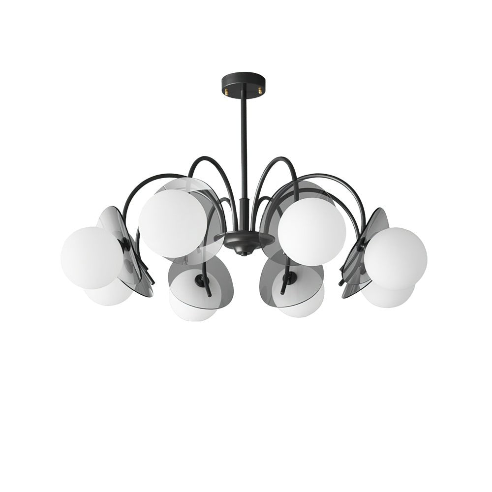 Aurora Chandelier Globe Arm Sculptural - Letslighting