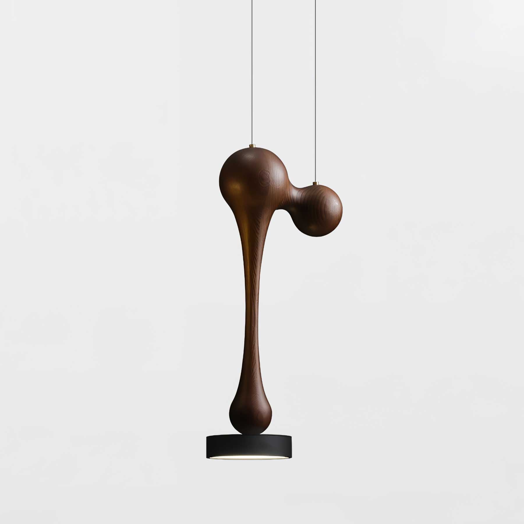 Drovia Rustic Wooden Pendant Light - Letslighting