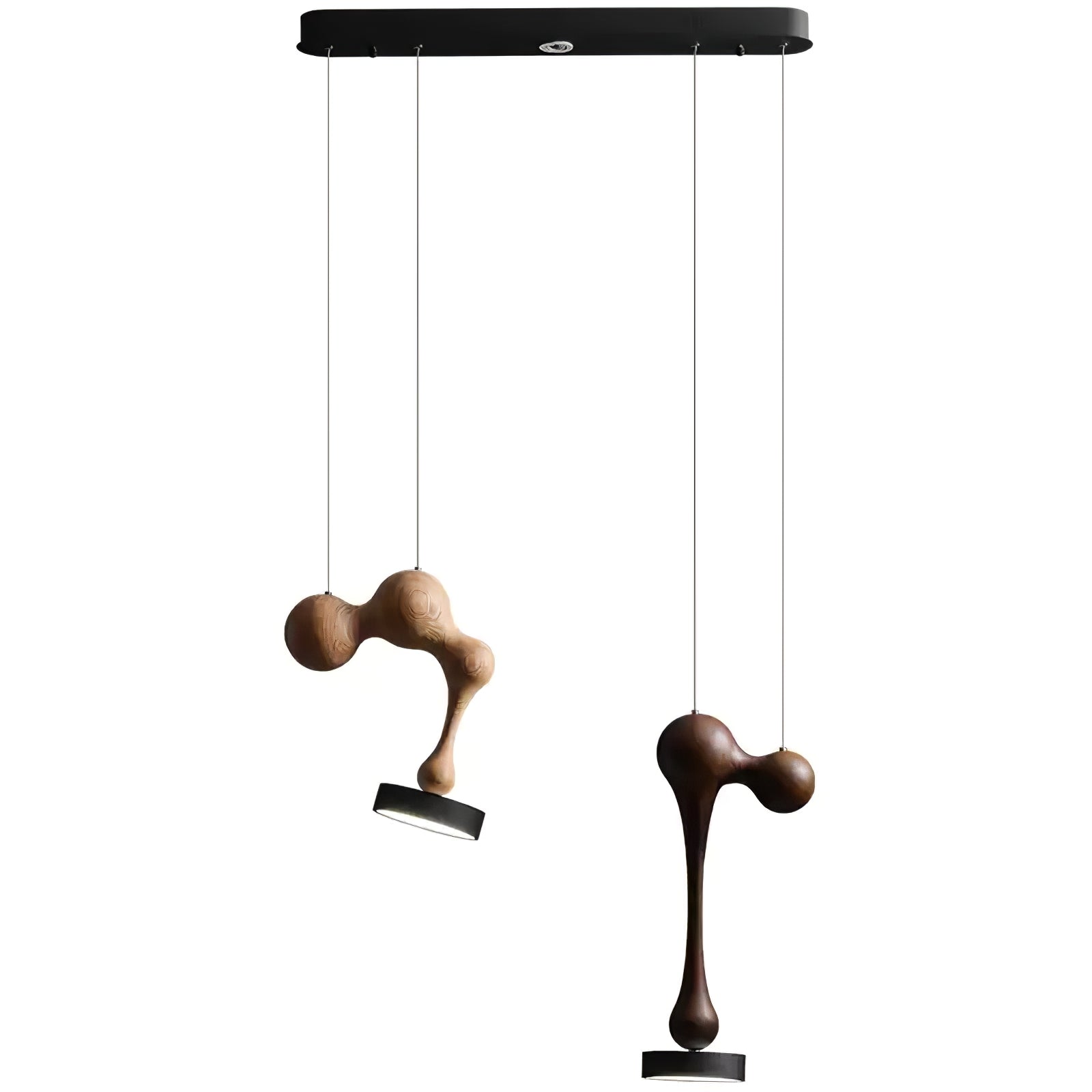 Drovia Rustic Wooden Pendant Light - Letslighting
