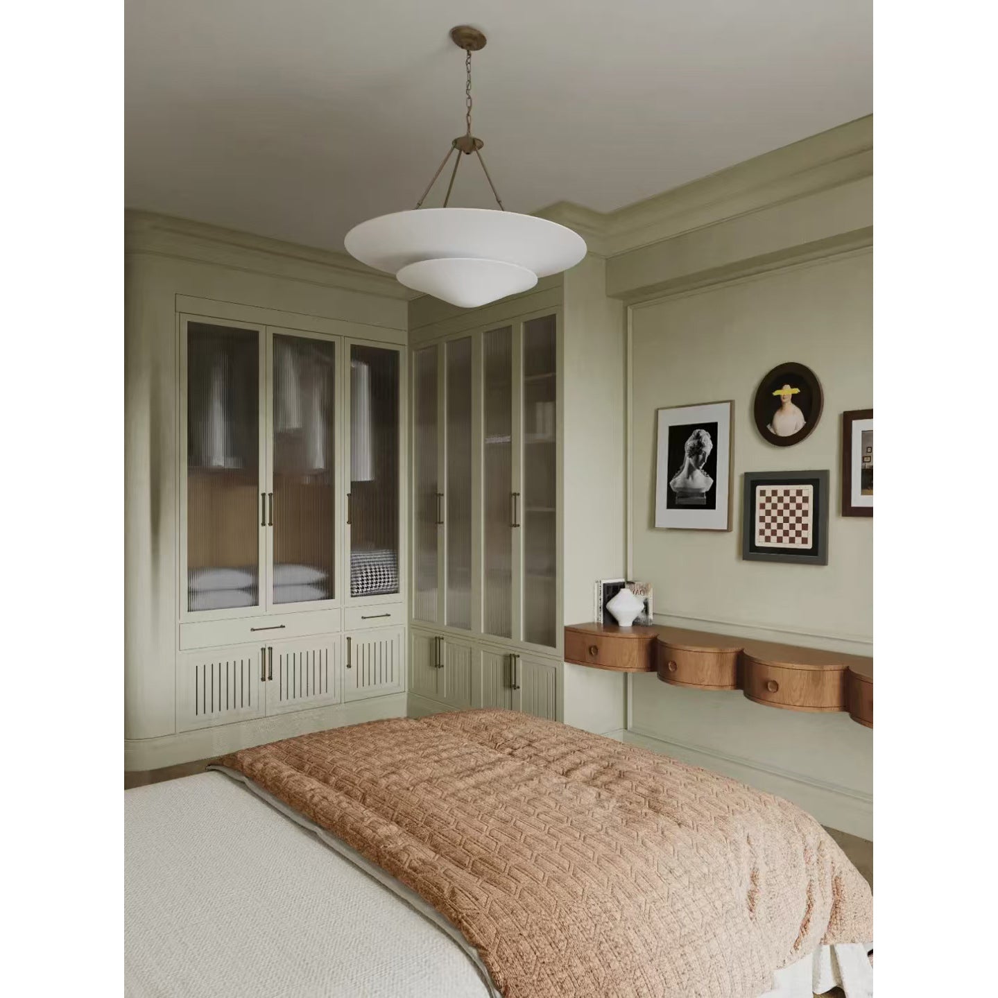 Avinisra Modern Minimalist Brass Chandelier - Letslighting