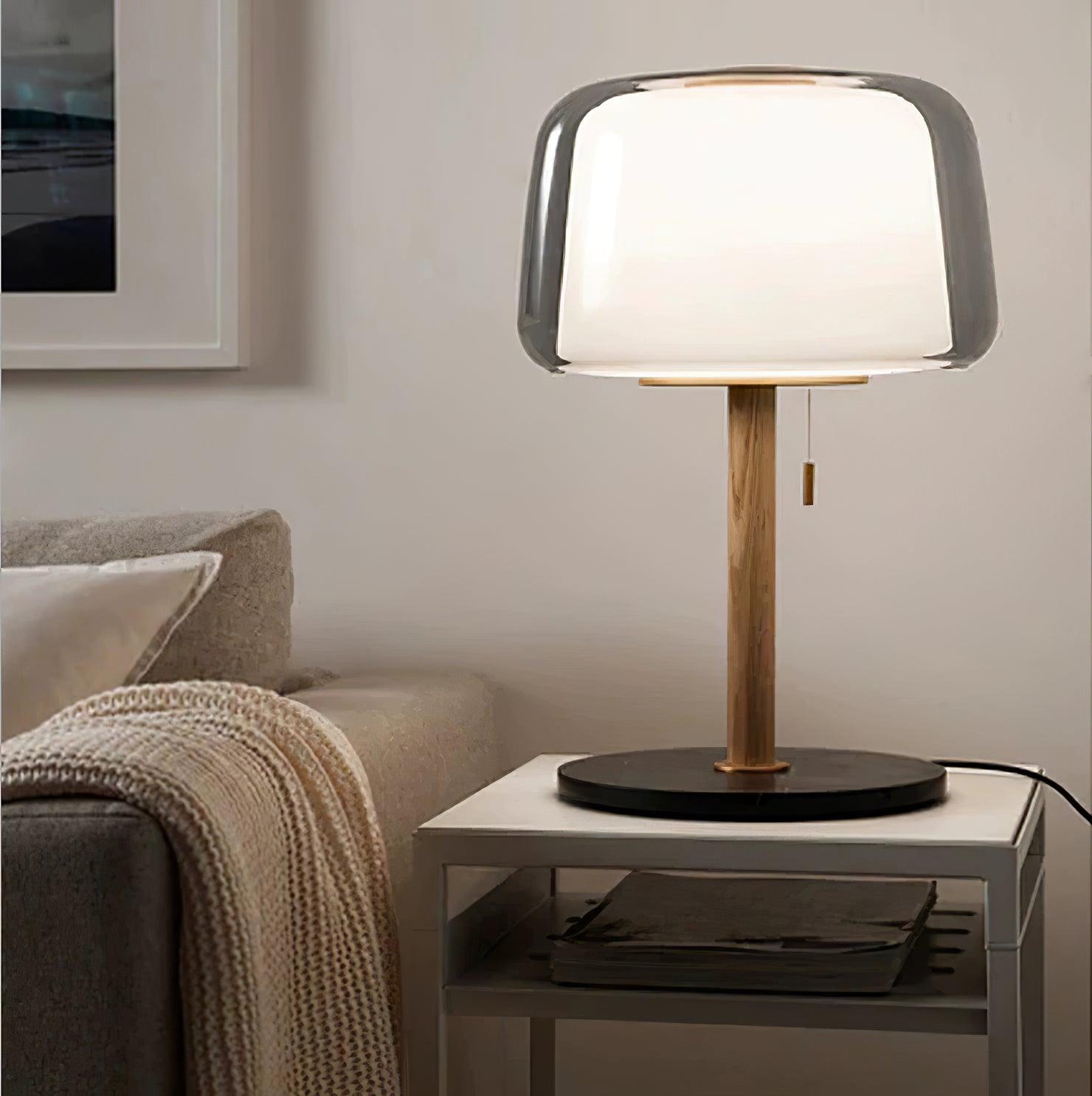 Noxise Glass Marble Table Lamp - Letslighting