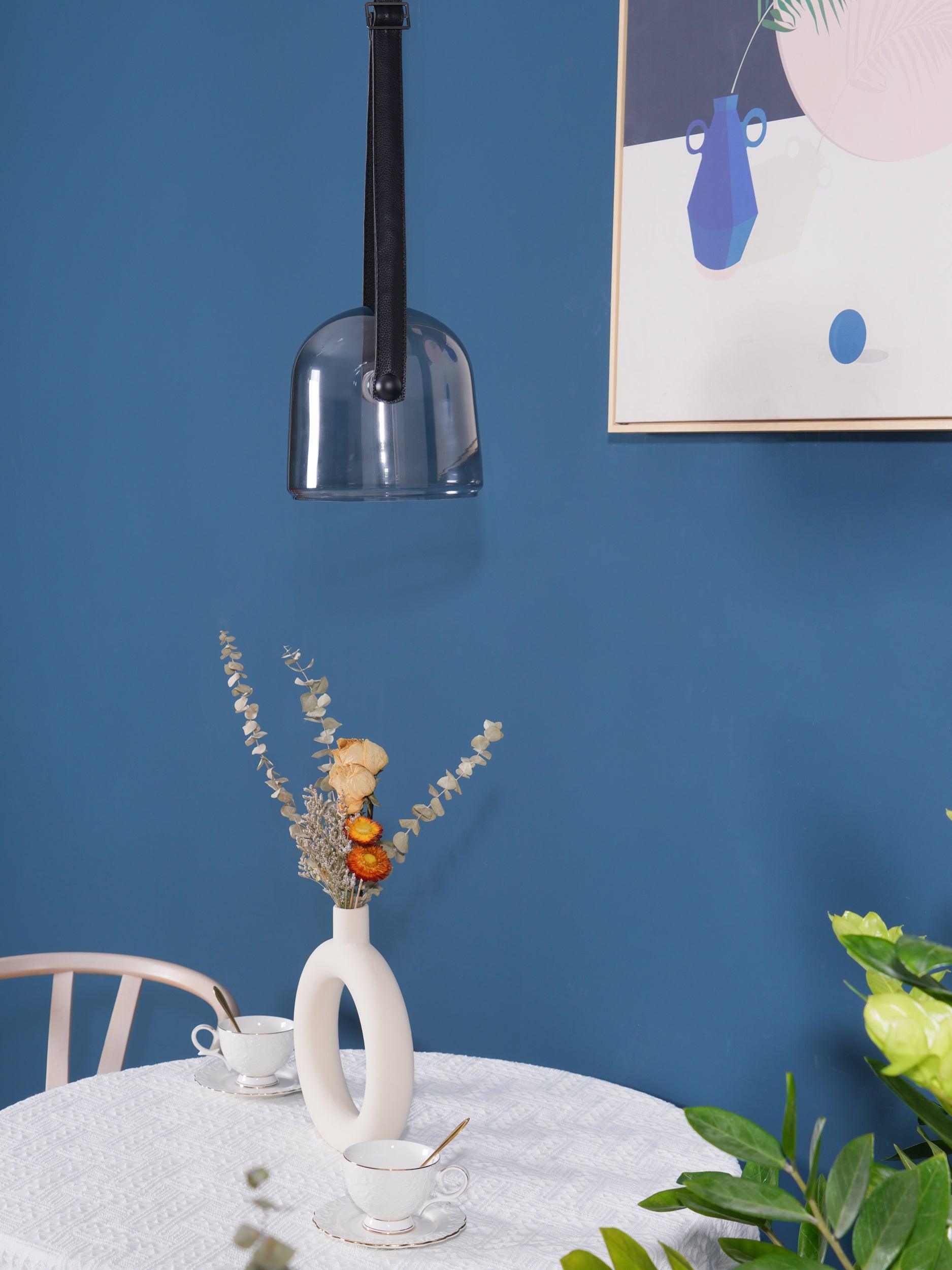 Averisce Leather Industrial Pendant Light - Letslighting