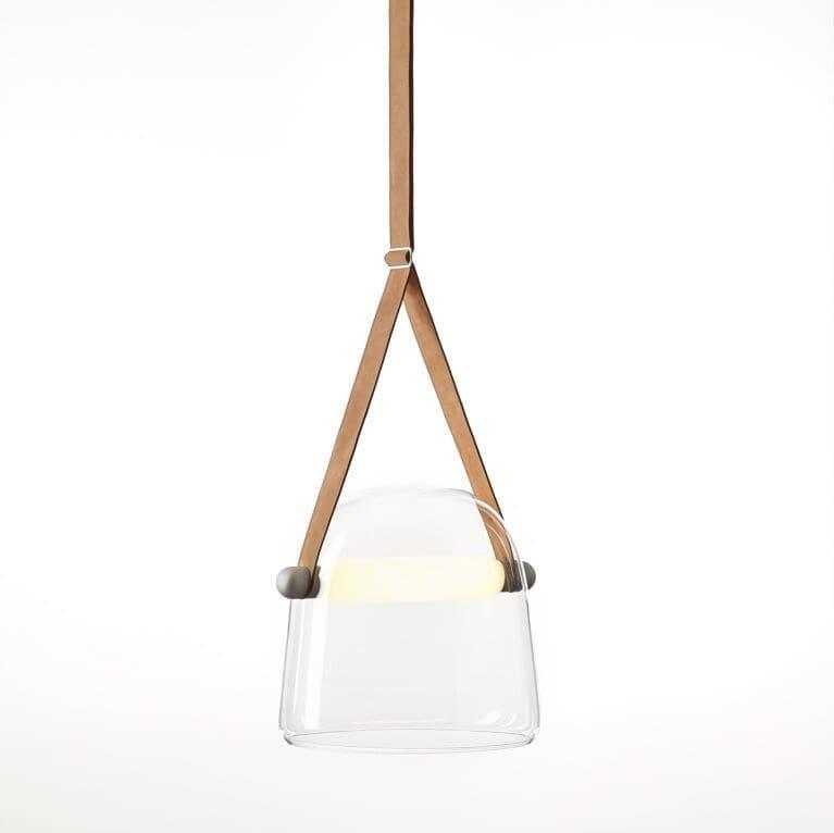 Averisce Leather Industrial Pendant Light - Letslighting
