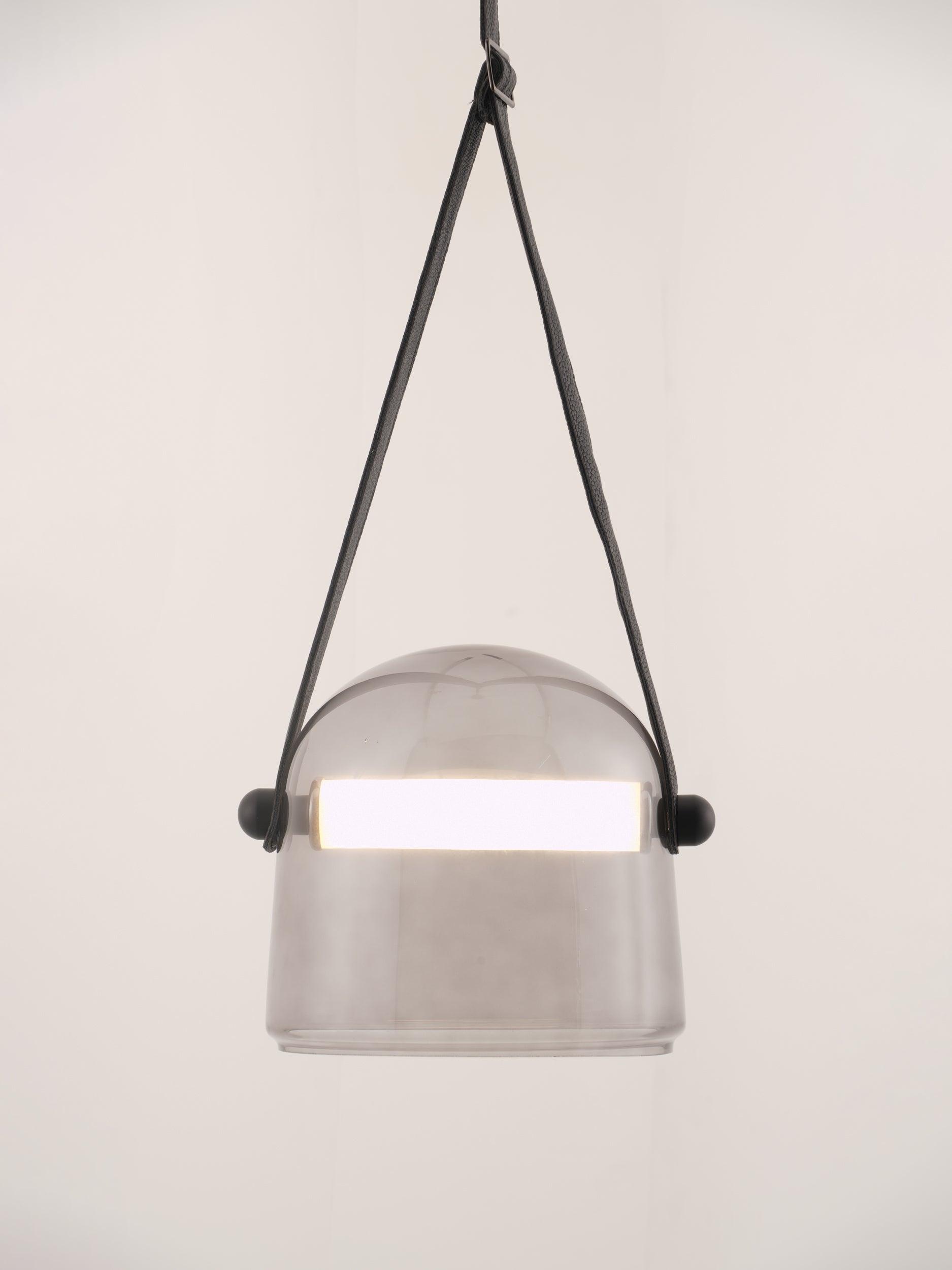 Averisce Leather Industrial Pendant Light - Letslighting