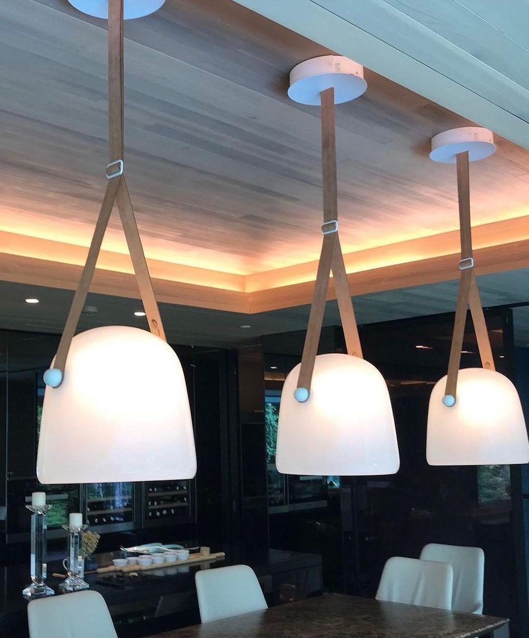 Averisce Leather Industrial Pendant Light - Letslighting