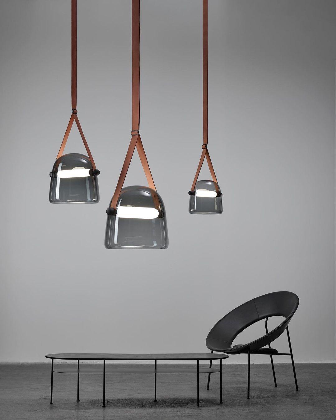 Averisce Leather Industrial Pendant Light - Letslighting