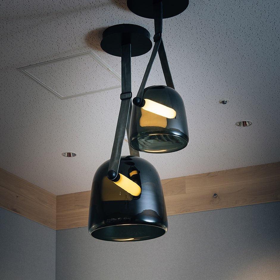 Averisce Leather Industrial Pendant Light - Letslighting