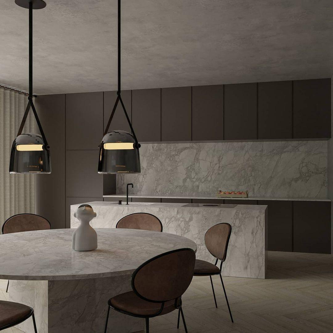 Averisce Leather Industrial Pendant Light - Letslighting