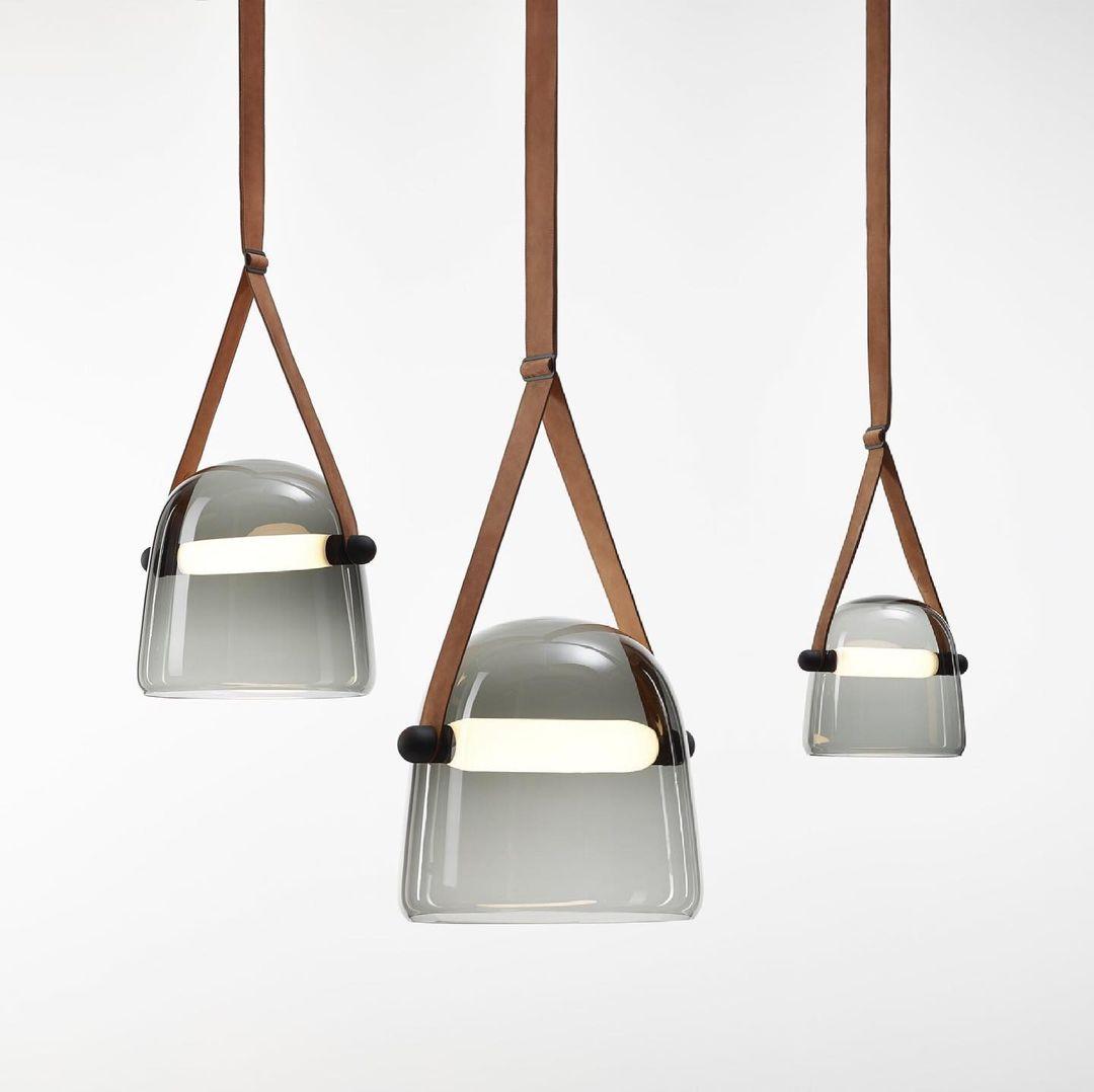 Averisce Leather Industrial Pendant Light - Letslighting