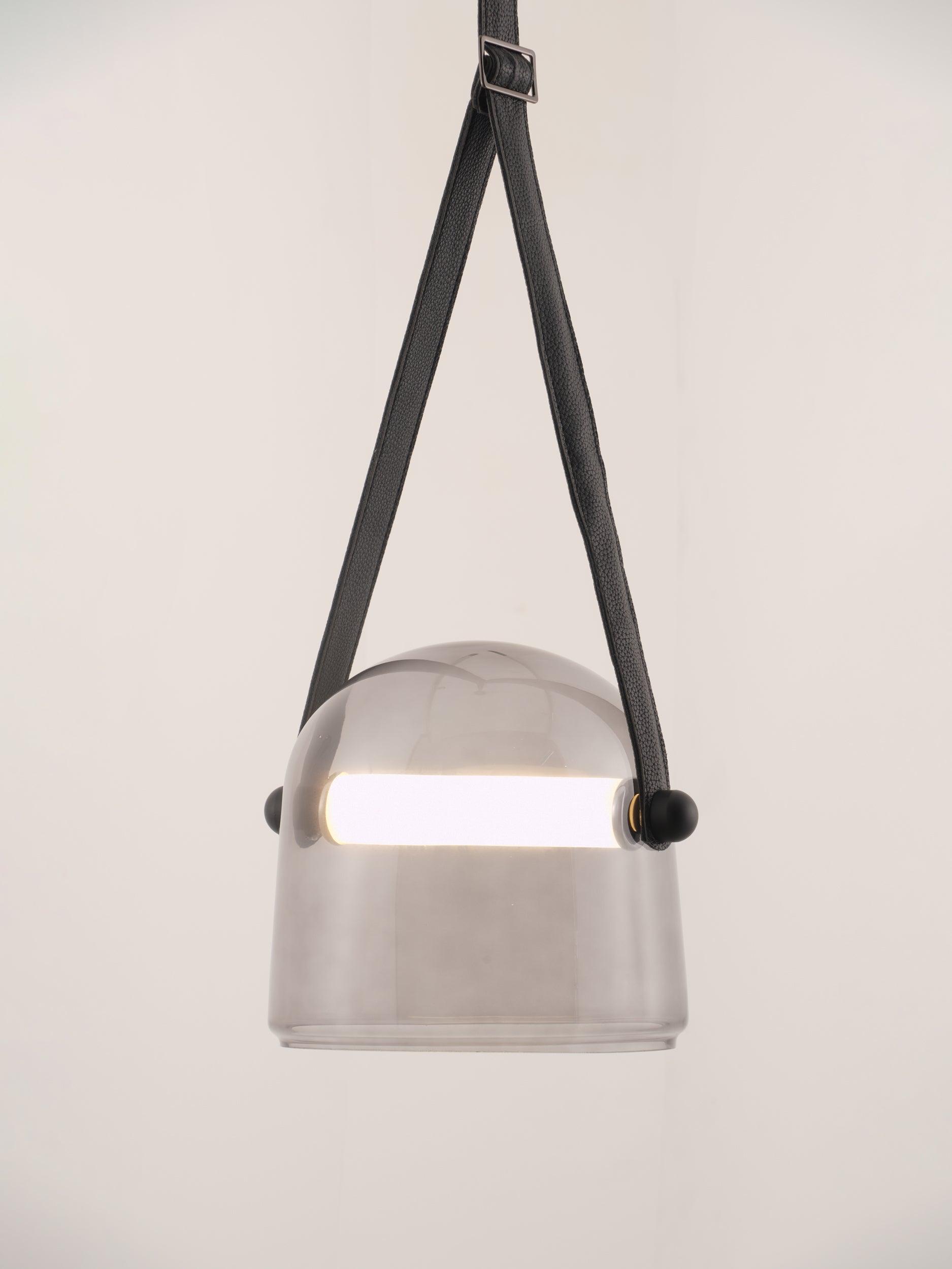 Averisce Leather Industrial Pendant Light - Letslighting