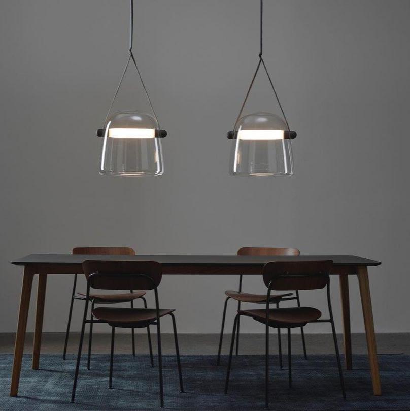 Averisce Leather Industrial Pendant Light - Letslighting