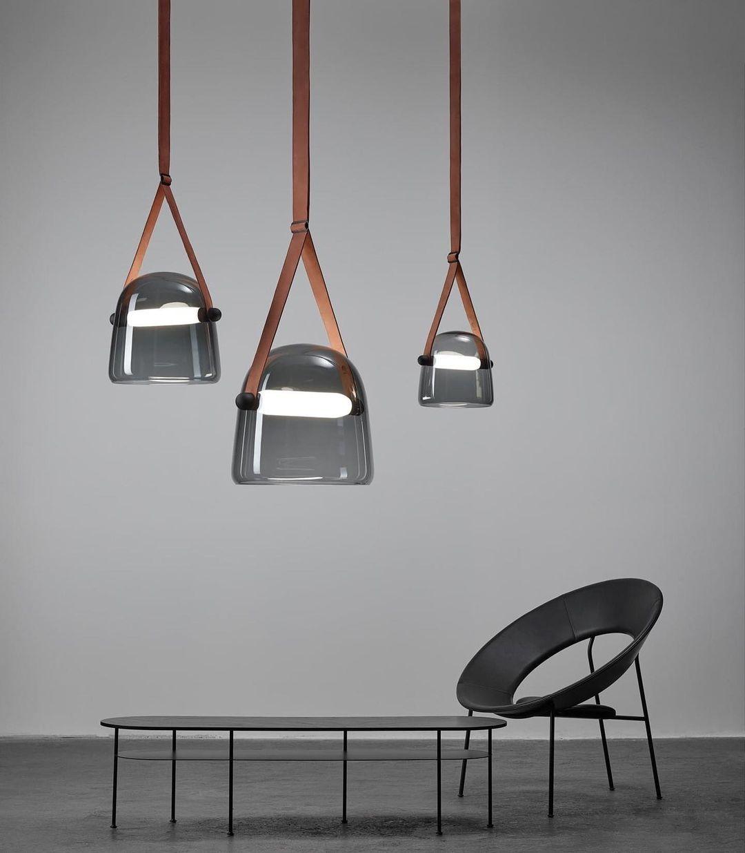 Averisce Leather Industrial Pendant Light - Letslighting