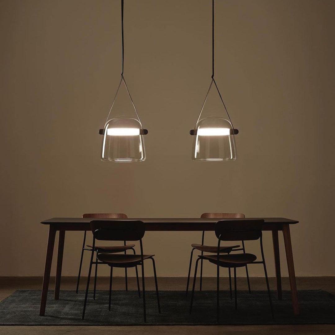 Averisce Leather Industrial Pendant Light - Letslighting
