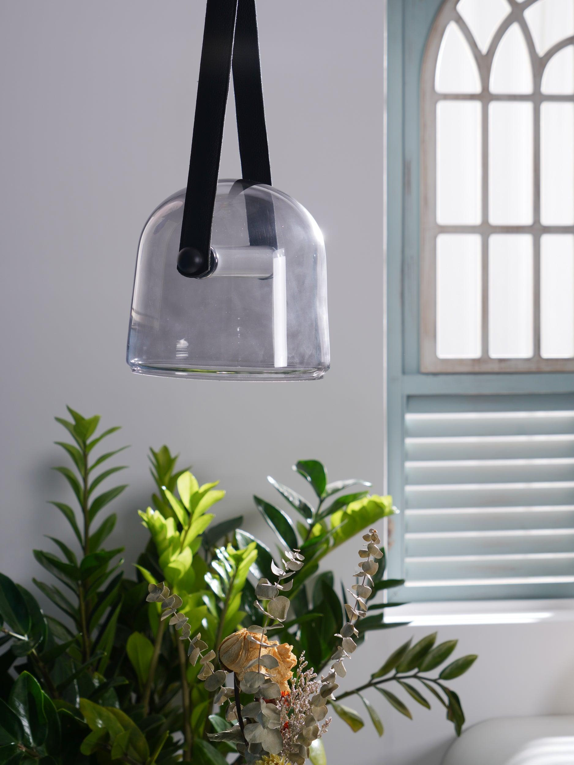Averisce Leather Industrial Pendant Light - Letslighting