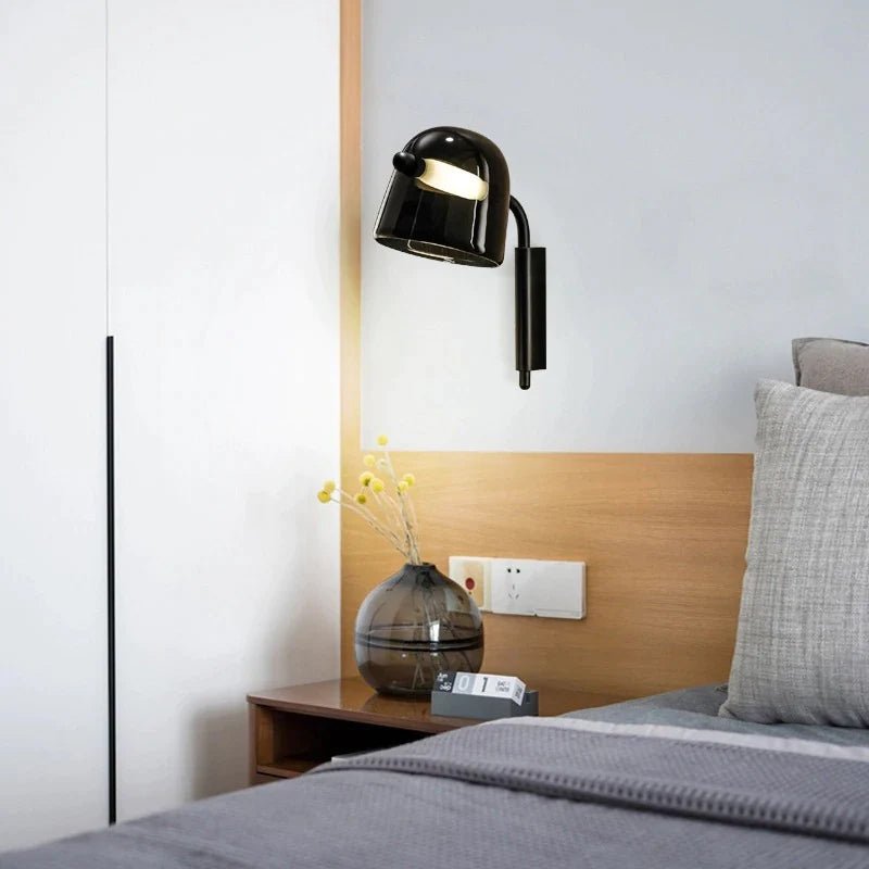 Penumbra Premium Nordic Art Glass Wall Light - Letslighting