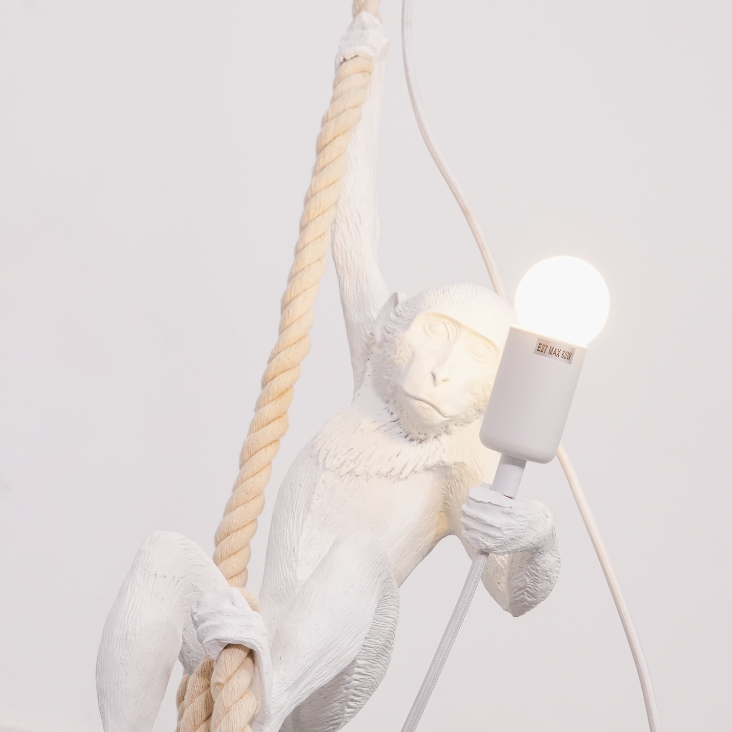 Zalira Resin Rope Artistic Pendant Lamp - Letslighting