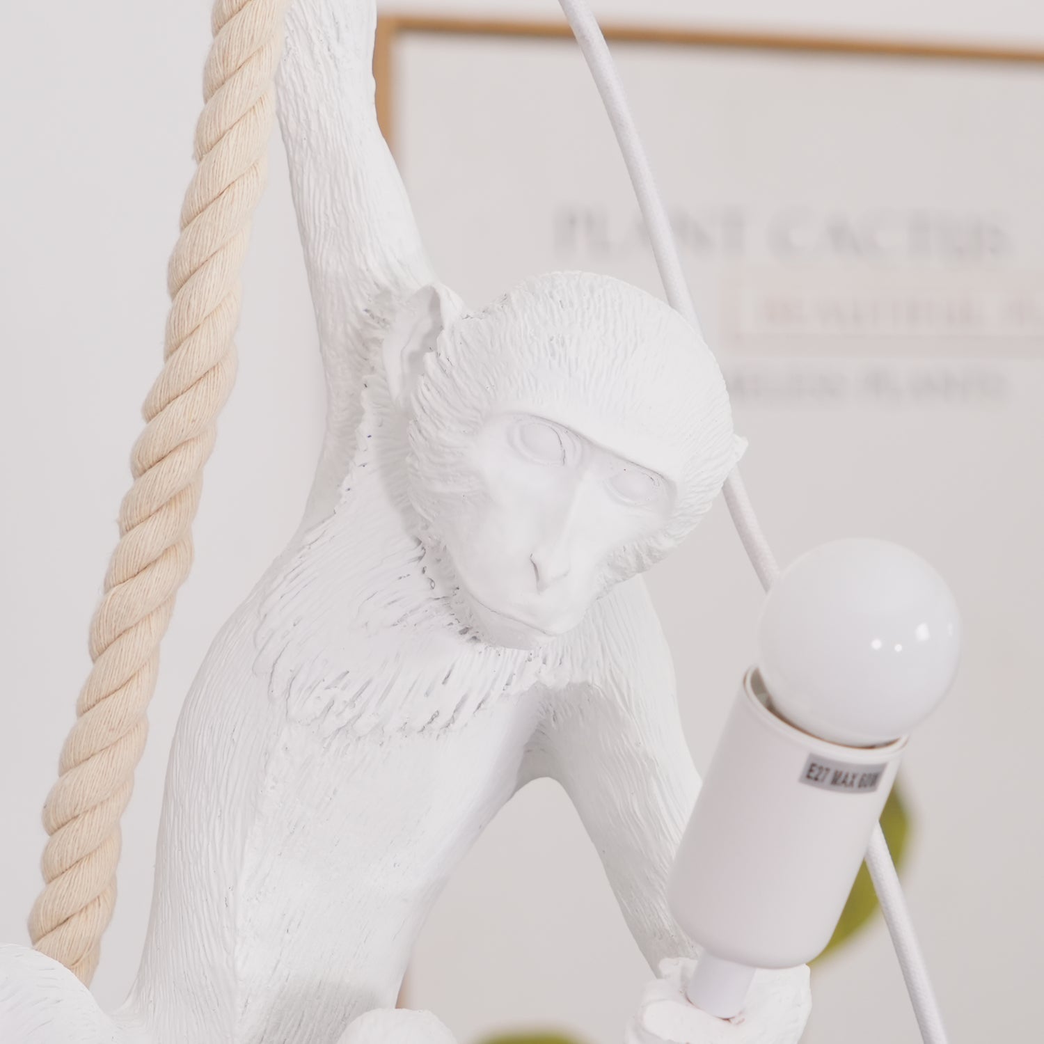 Zalira Resin Rope Artistic Pendant Lamp - Letslighting