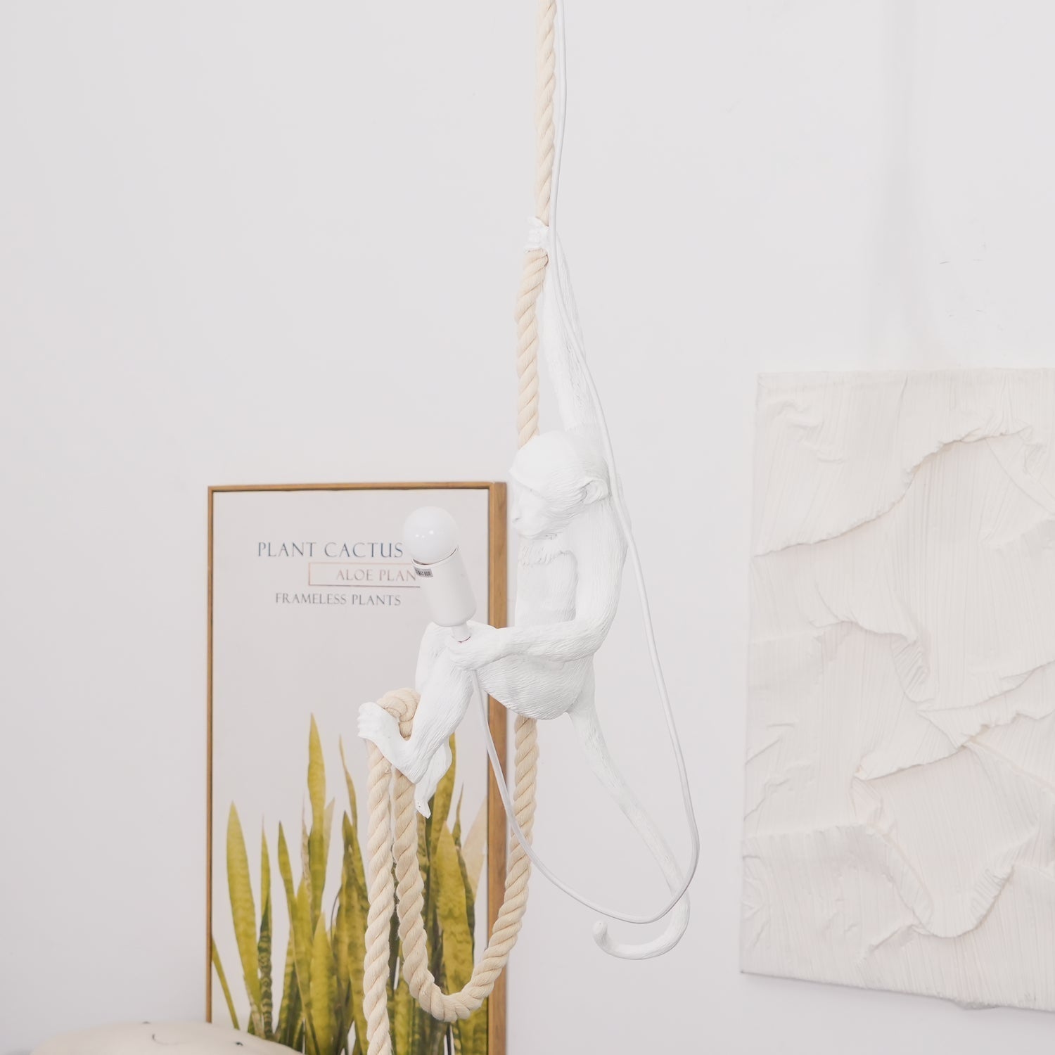 Zalira Resin Rope Artistic Pendant Lamp - Letslighting