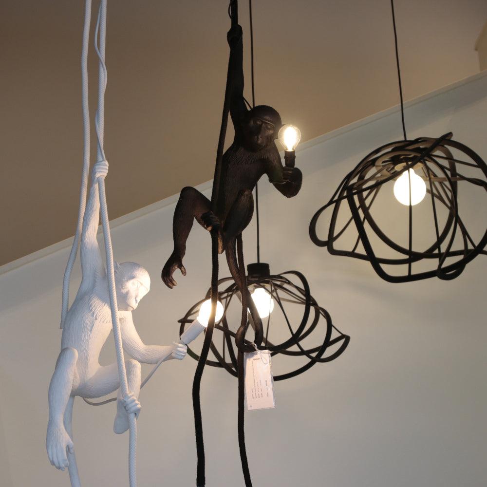 Zalira Resin Rope Artistic Pendant Lamp - Letslighting